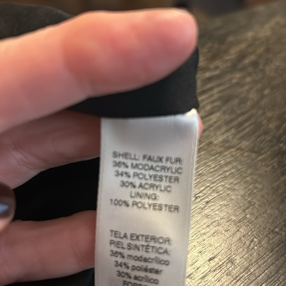 Chico’s faux fur cheetah print jacket - Picture 5 of 7